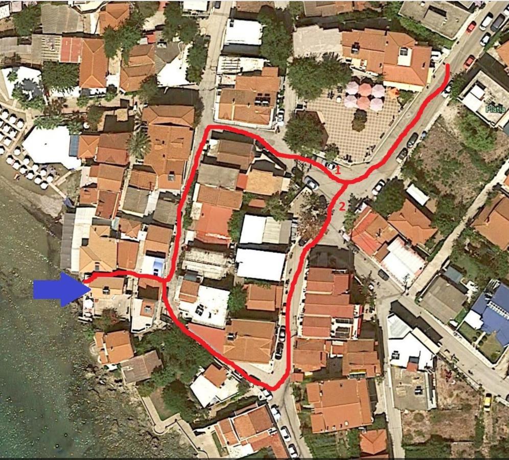 La Casa Azul Villa Arkoudi Eksteriør billede